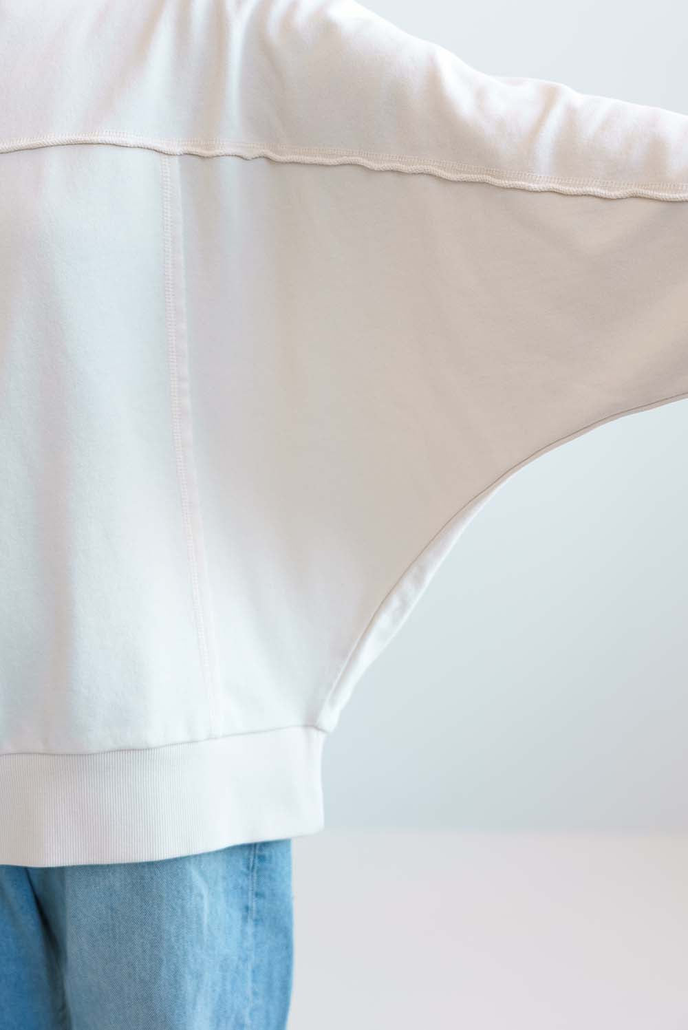 Dolman Sleeve Fleece Pullover