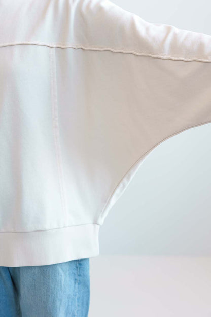 Dolman Sleeve Fleece Pullover