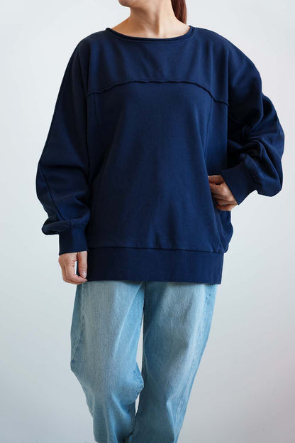 Dolman Sleeve Fleece Pullover