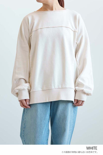 Dolman Sleeve Fleece Pullover