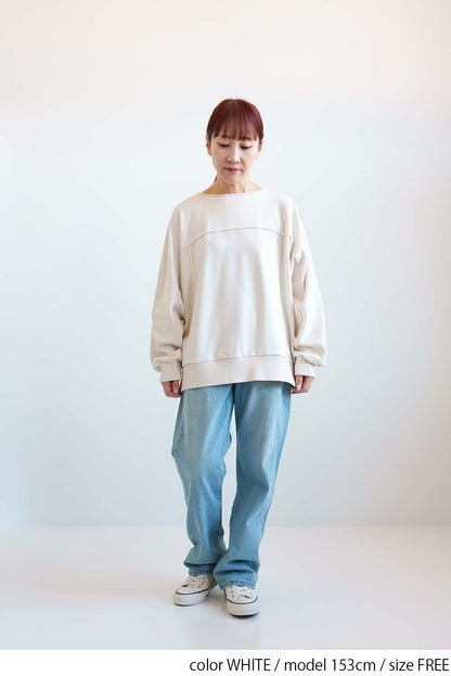 Dolman Sleeve Fleece Pullover