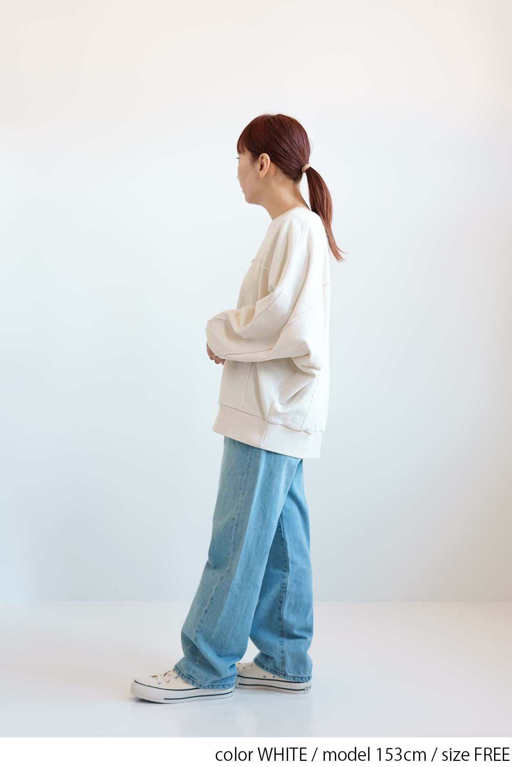 Dolman Sleeve Fleece Pullover