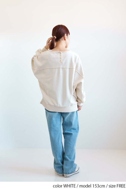 Dolman Sleeve Fleece Pullover