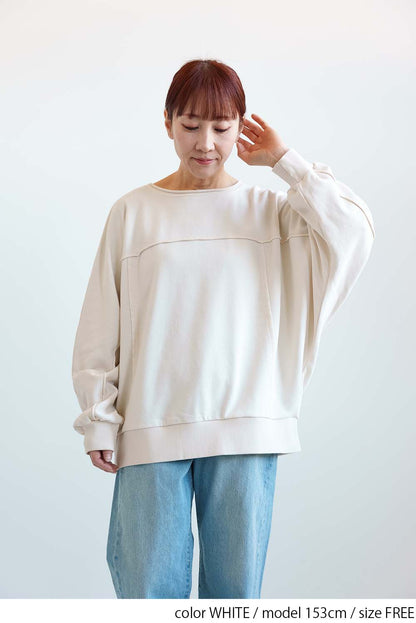 Dolman Sleeve Fleece Pullover