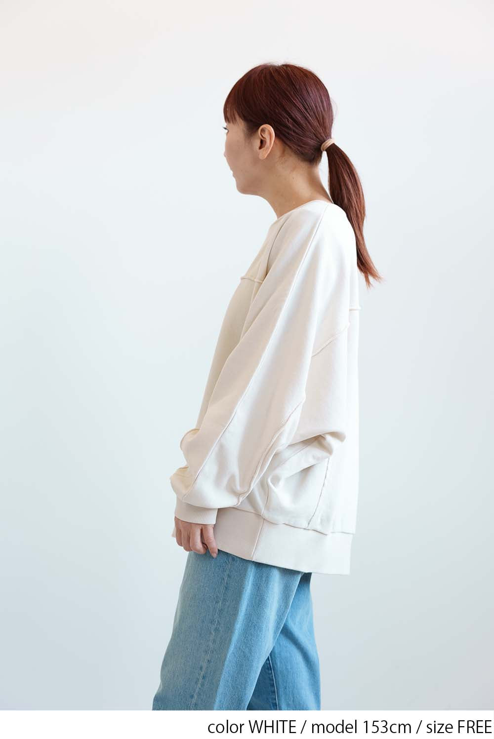 Dolman Sleeve Fleece Pullover
