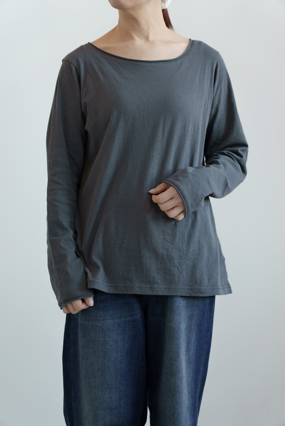Sheer Long Sleeve T (Smiley Long Sleeve T)