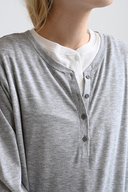 Henley x Henley Pullover