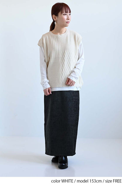 やわらかストレッチ長袖指穴Tee