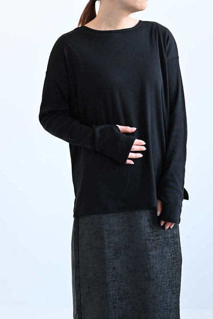 Soft Stretch 2-Way Long-Sleeve Henley