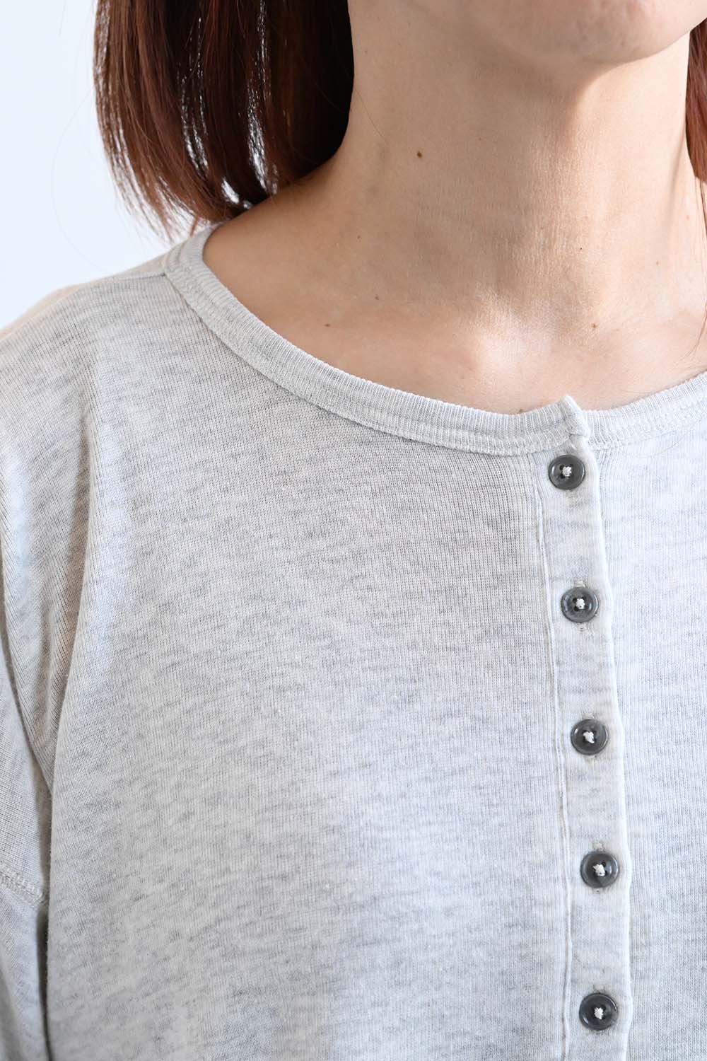 Soft Stretch 2-Way Long-Sleeve Henley