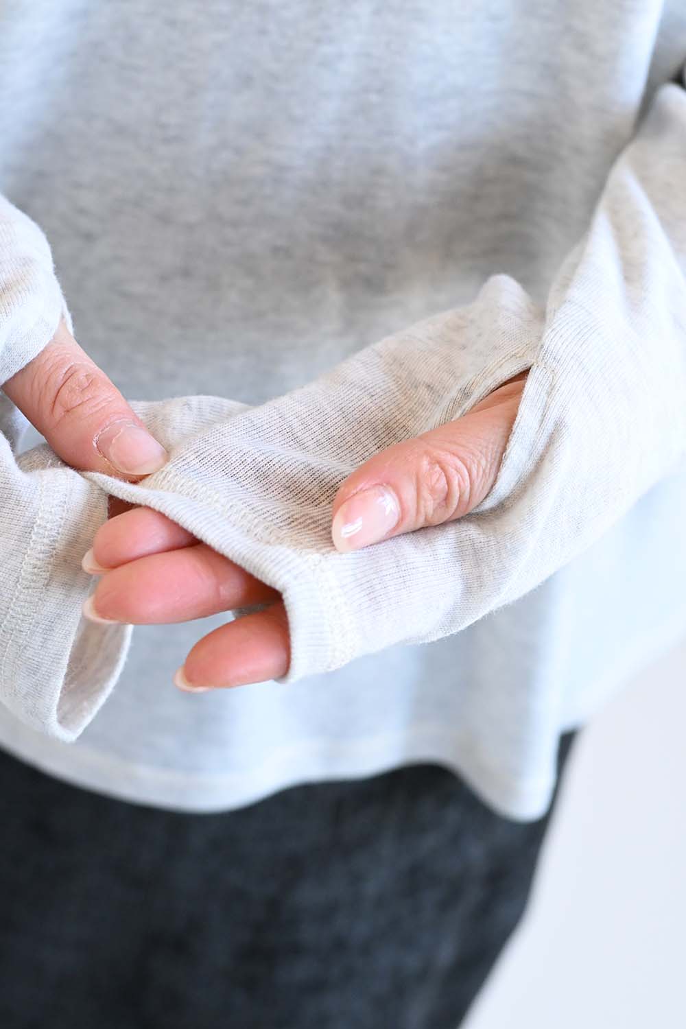 Soft Stretch 2-Way Long-Sleeve Henley