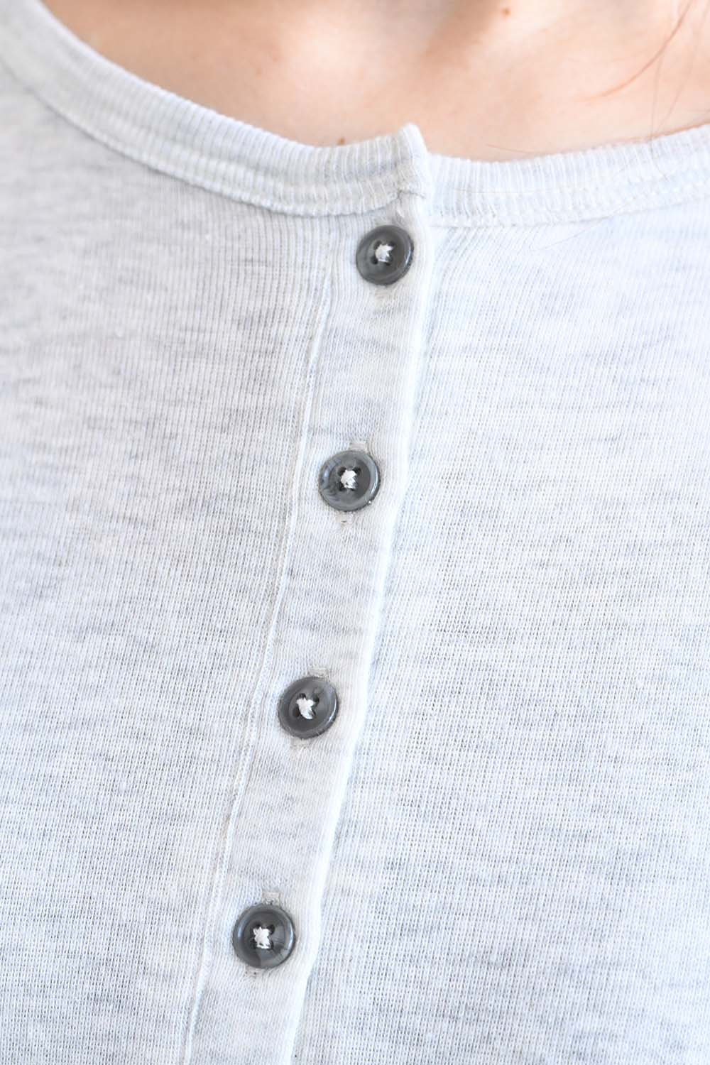 Soft Stretch 2-Way Long-Sleeve Henley
