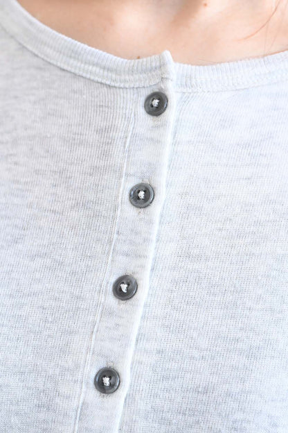 Soft Stretch 2-Way Long-Sleeve Henley