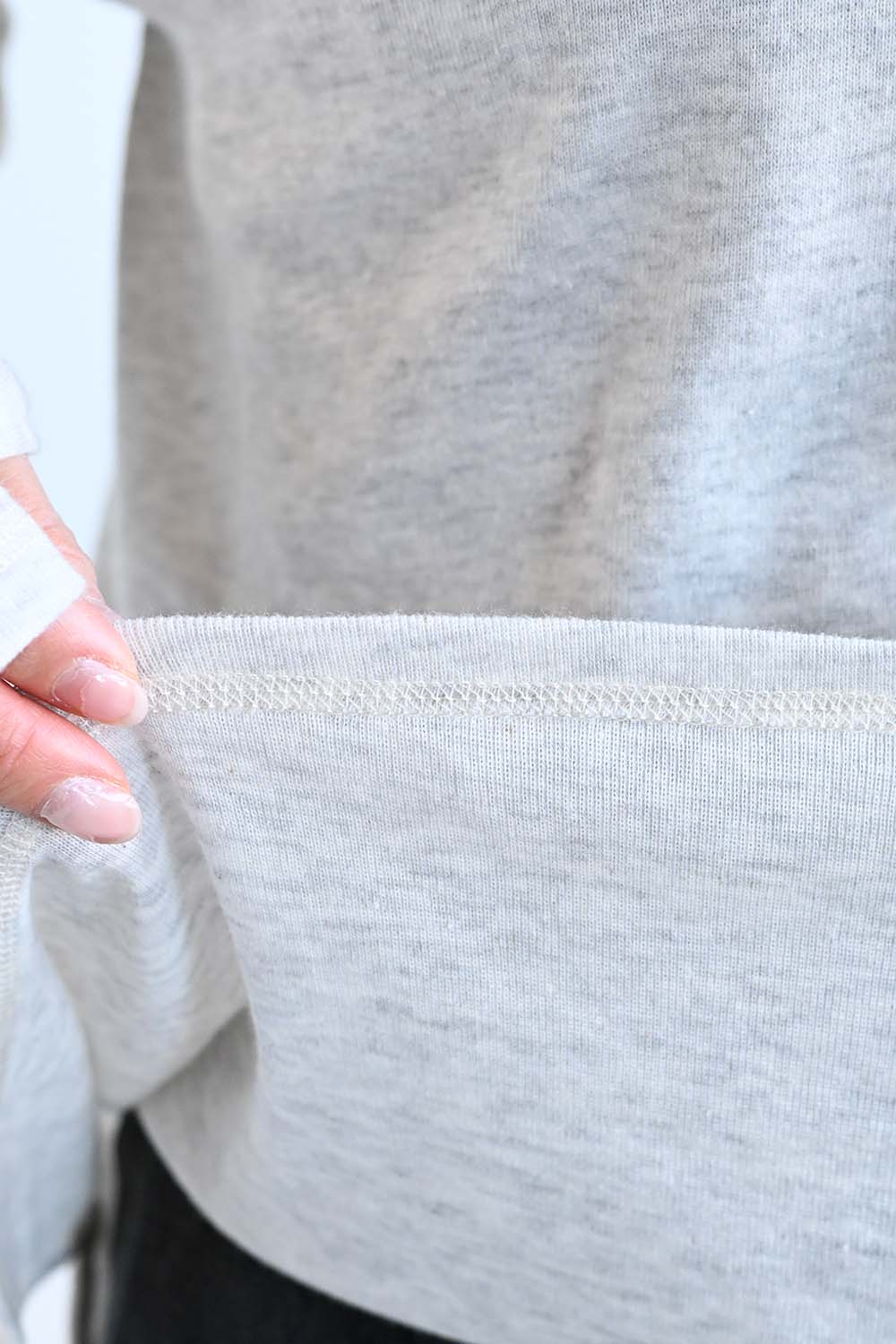 Soft Stretch 2-Way Long-Sleeve Henley