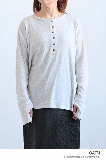 Soft Stretch 2-Way Long-Sleeve Henley