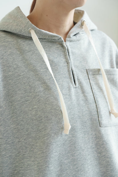 ≪SALE≫Hooded Skipper Fleece Pullover