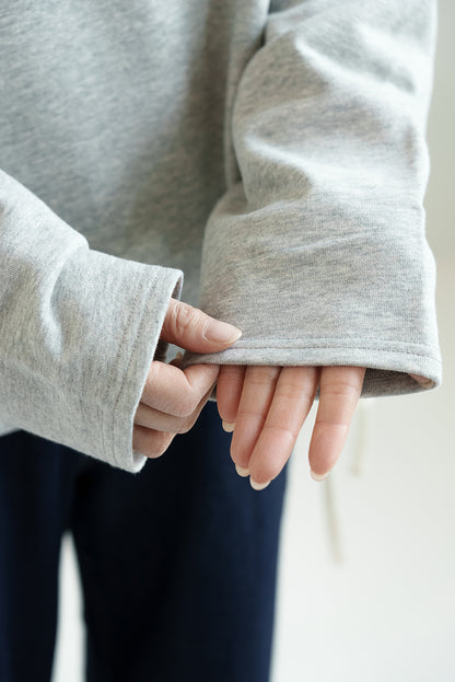 ≪SALE≫Hooded Skipper Fleece Pullover