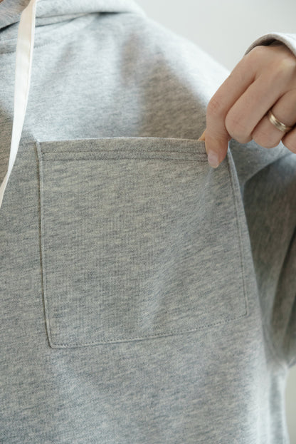 ≪SALE≫Hooded Skipper Fleece Pullover