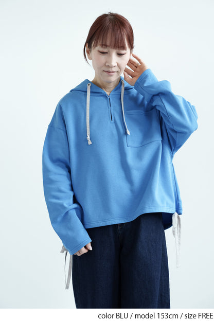 ≪SALE≫Hooded Skipper Fleece Pullover