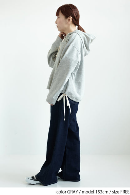 ≪SALE≫Hooded Skipper Fleece Pullover