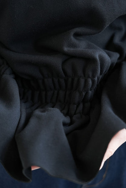 ≪SALE≫Hem & Cuff Ruffle Gathered Pullover