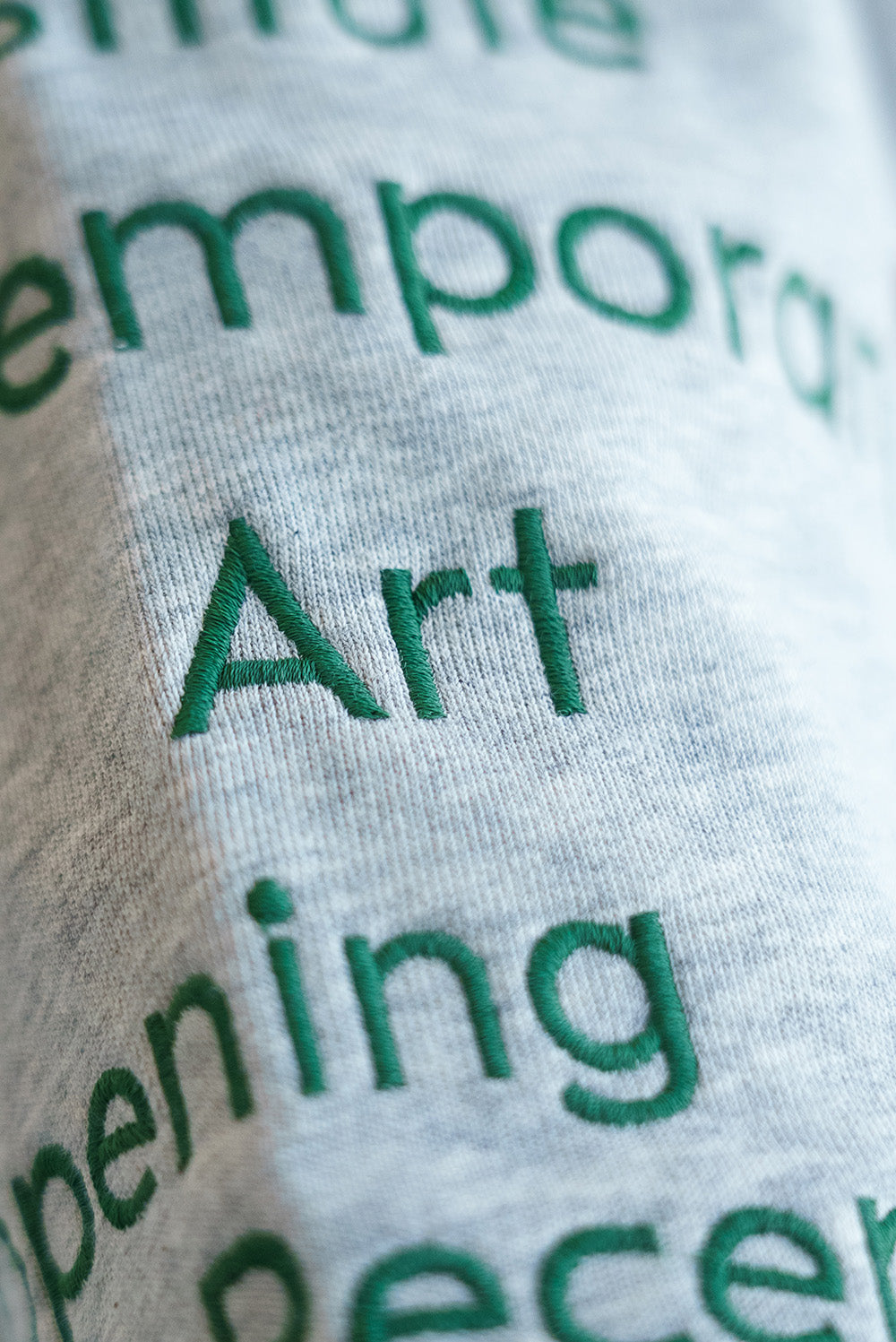 Sleeve Embroidered Fleece Tunic