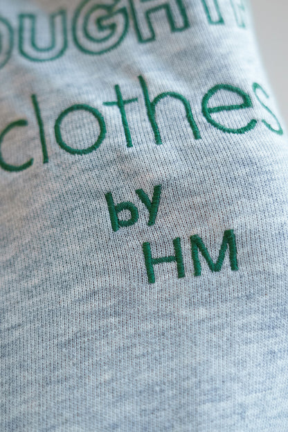 Sleeve Embroidered Fleece Tunic