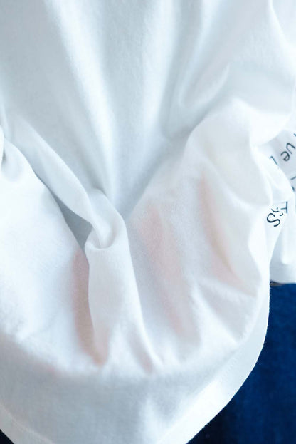 Sleeve Print Long Sleeve T