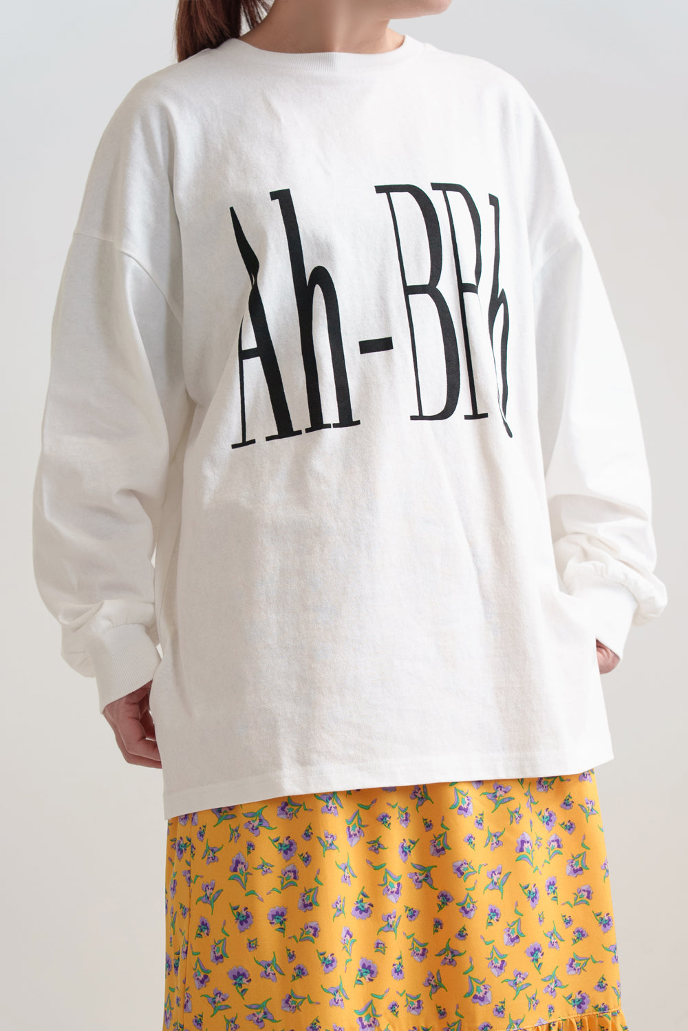 ≪SALE≫ Big Logo Print Tunic