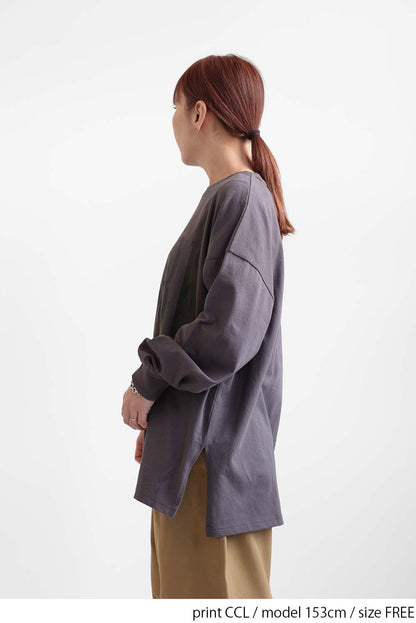 ≪SALE≫ Big Logo Print Tunic