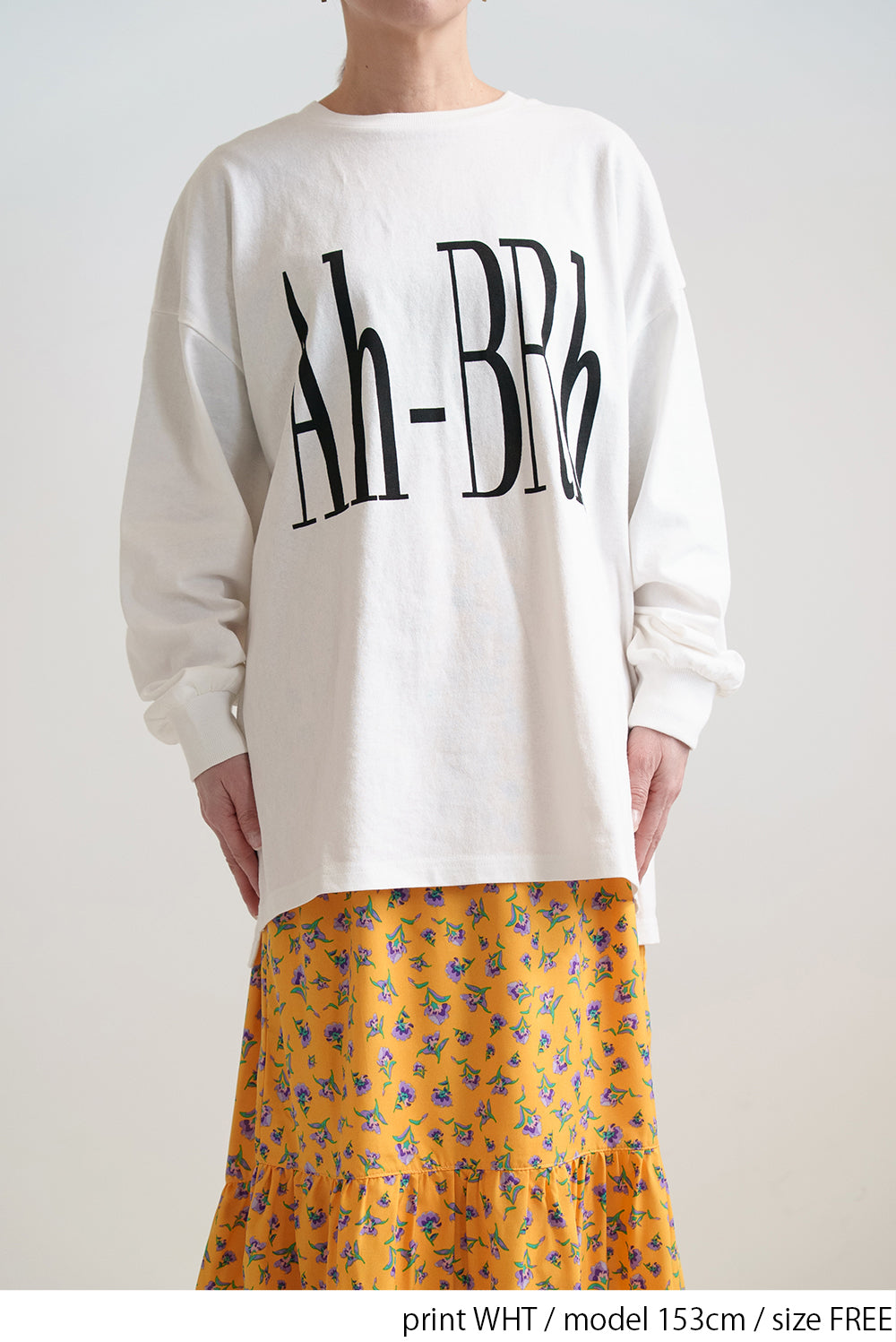 ≪SALE≫ Big Logo Print Tunic