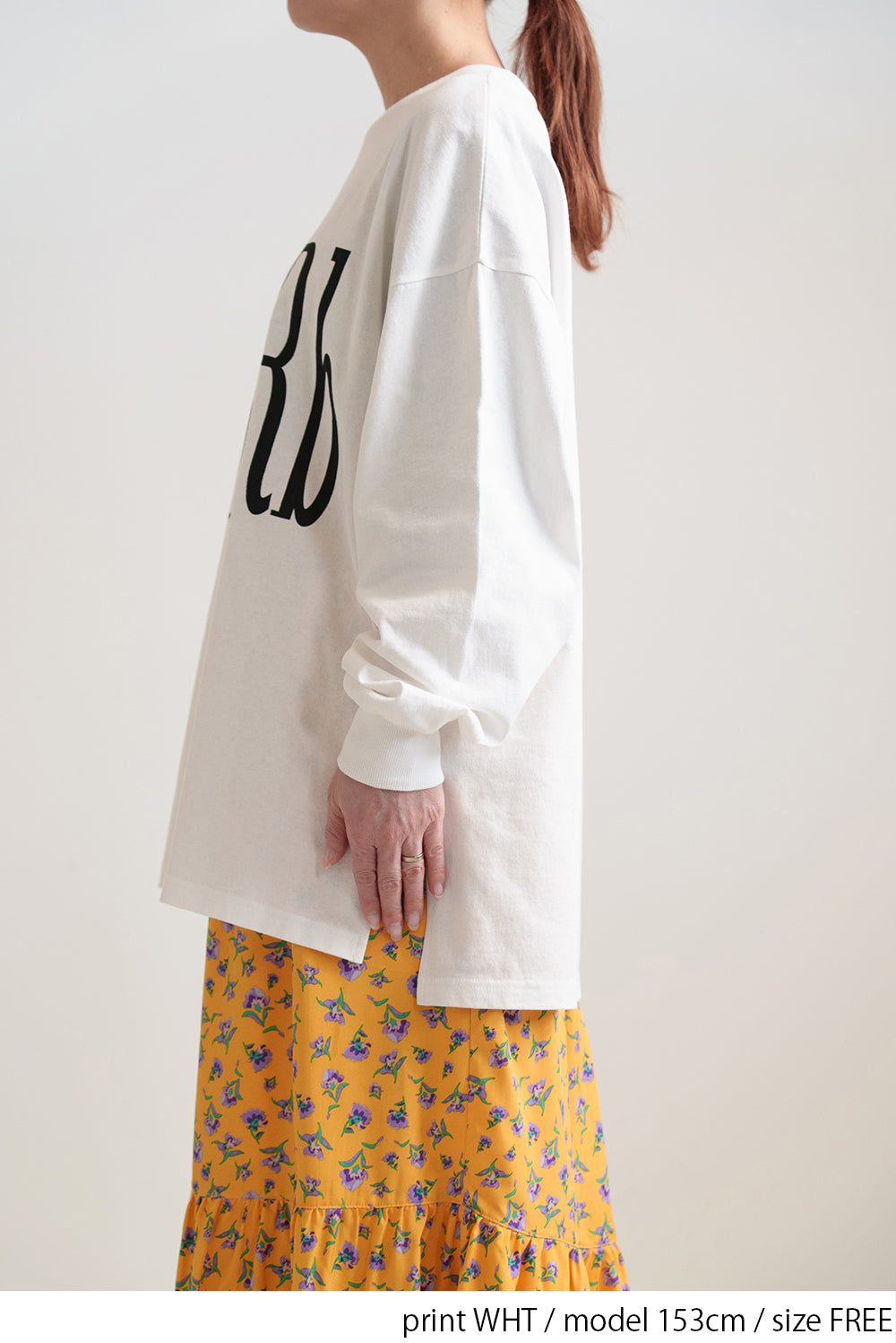 ≪SALE≫ Big Logo Print Tunic