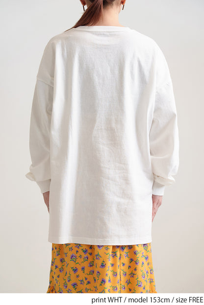 ≪SALE≫ Big Logo Print Tunic