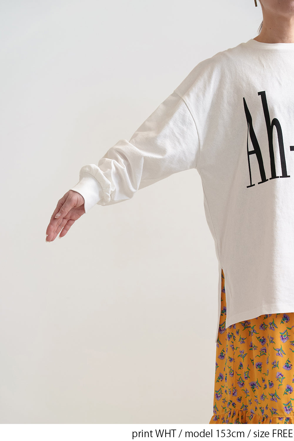 ≪SALE≫ Big Logo Print Tunic