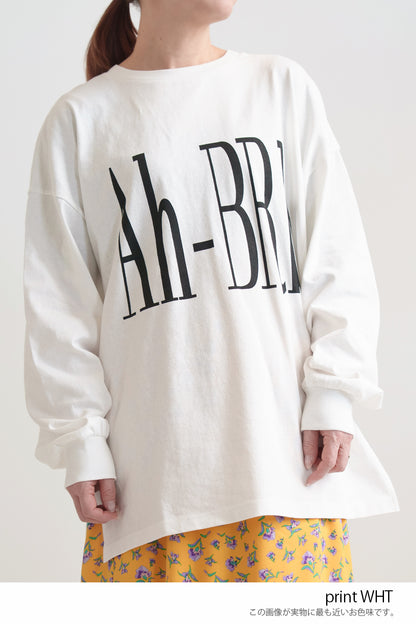 ≪SALE≫ Big Logo Print Tunic