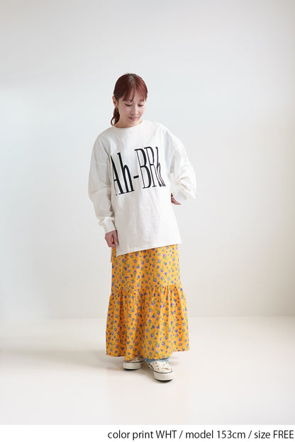 ≪SALE≫ Big Logo Print Tunic