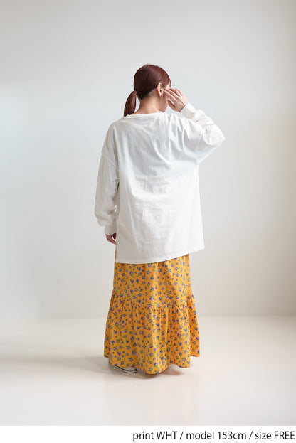 ≪SALE≫ Big Logo Print Tunic