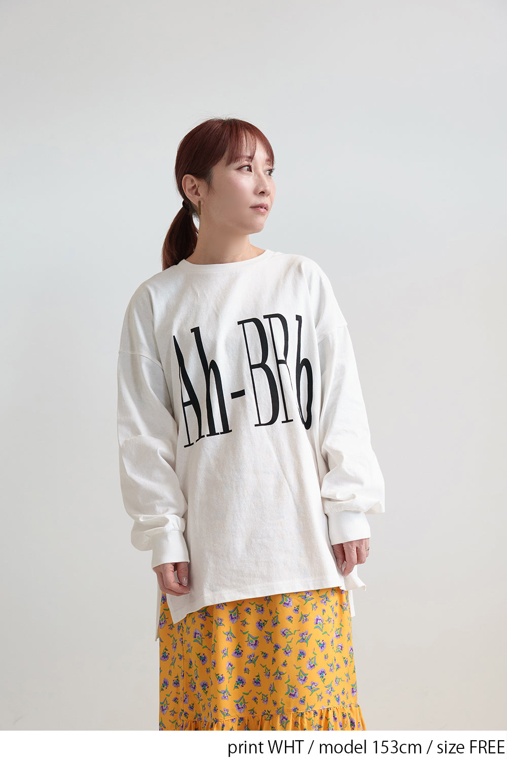 ≪SALE≫ Big Logo Print Tunic