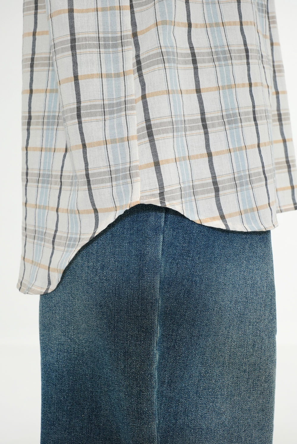 Hooded Shirt Tunic