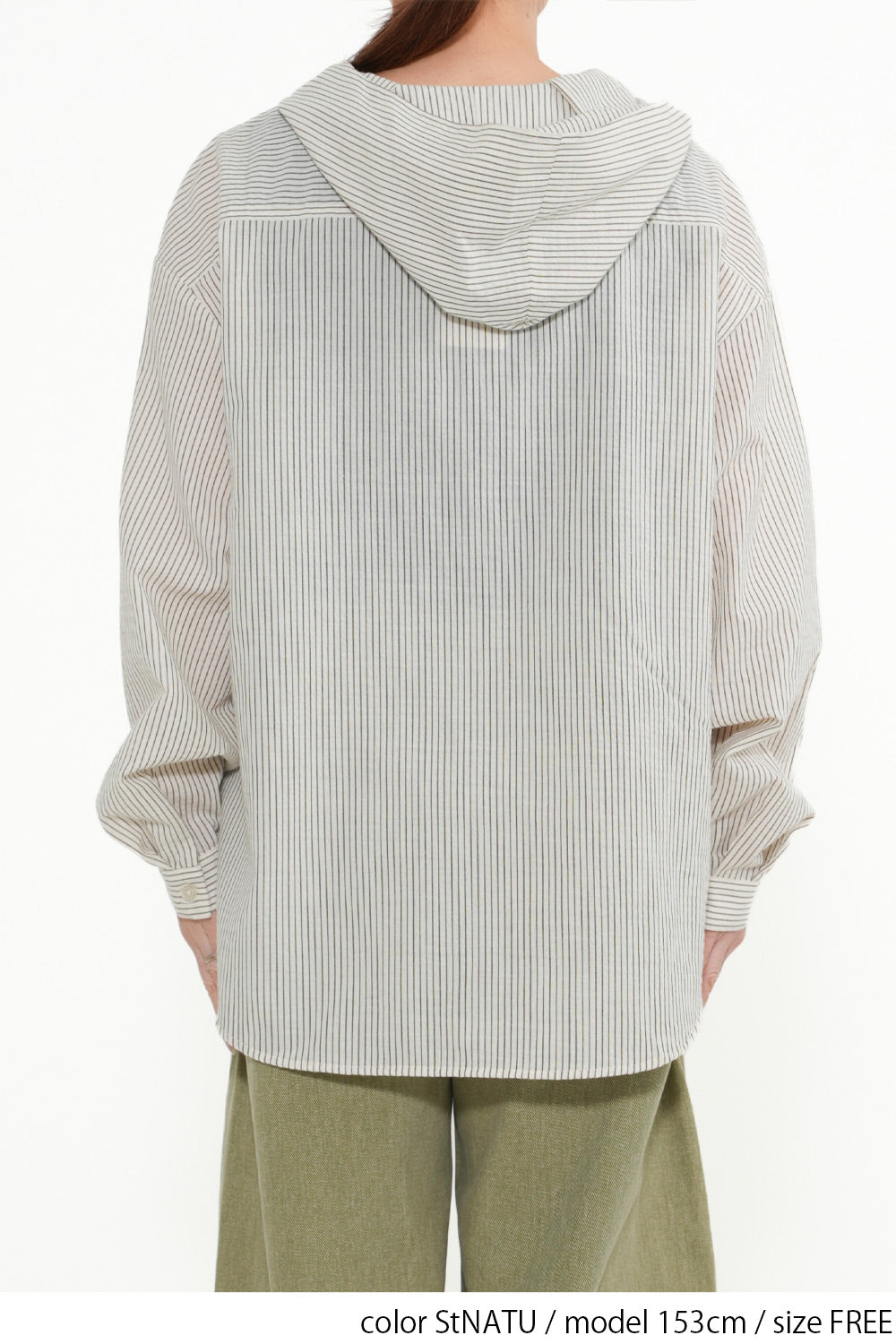 Bow Tie Hooded Blouse