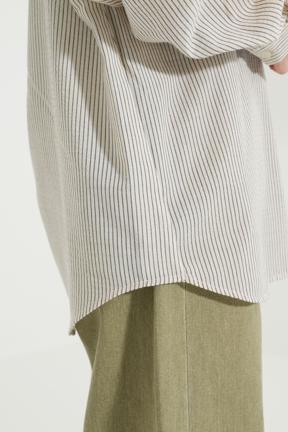 Bow Tie Hooded Blouse