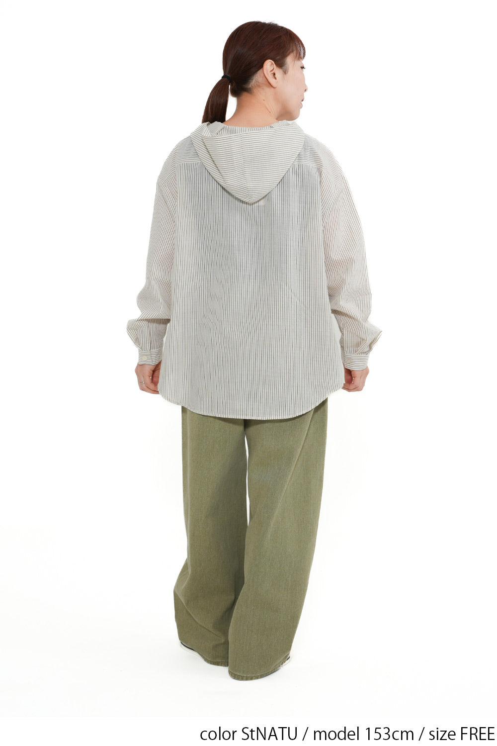 Bow Tie Hooded Blouse