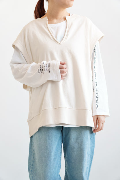  Mini Fleece V-Neck Vest