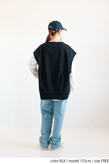 Mini Fleece V-Neck Vest