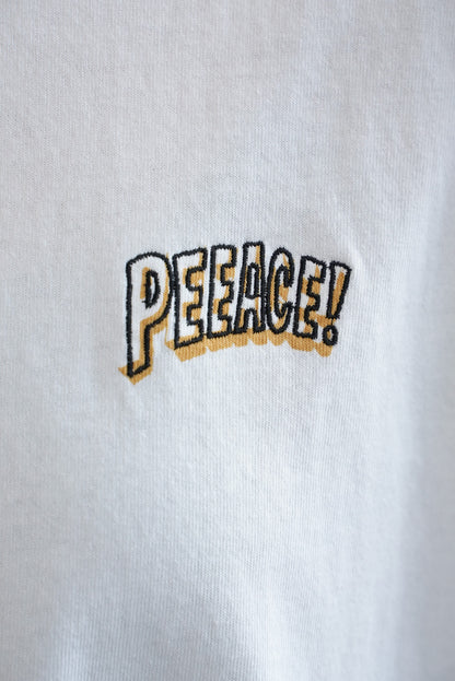 PEEACE!袖刺繍ロンT