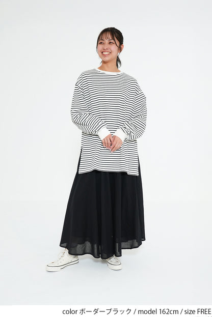 スリットゆったりチュニック