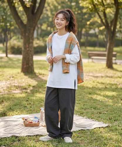 スリットゆったりチュニック