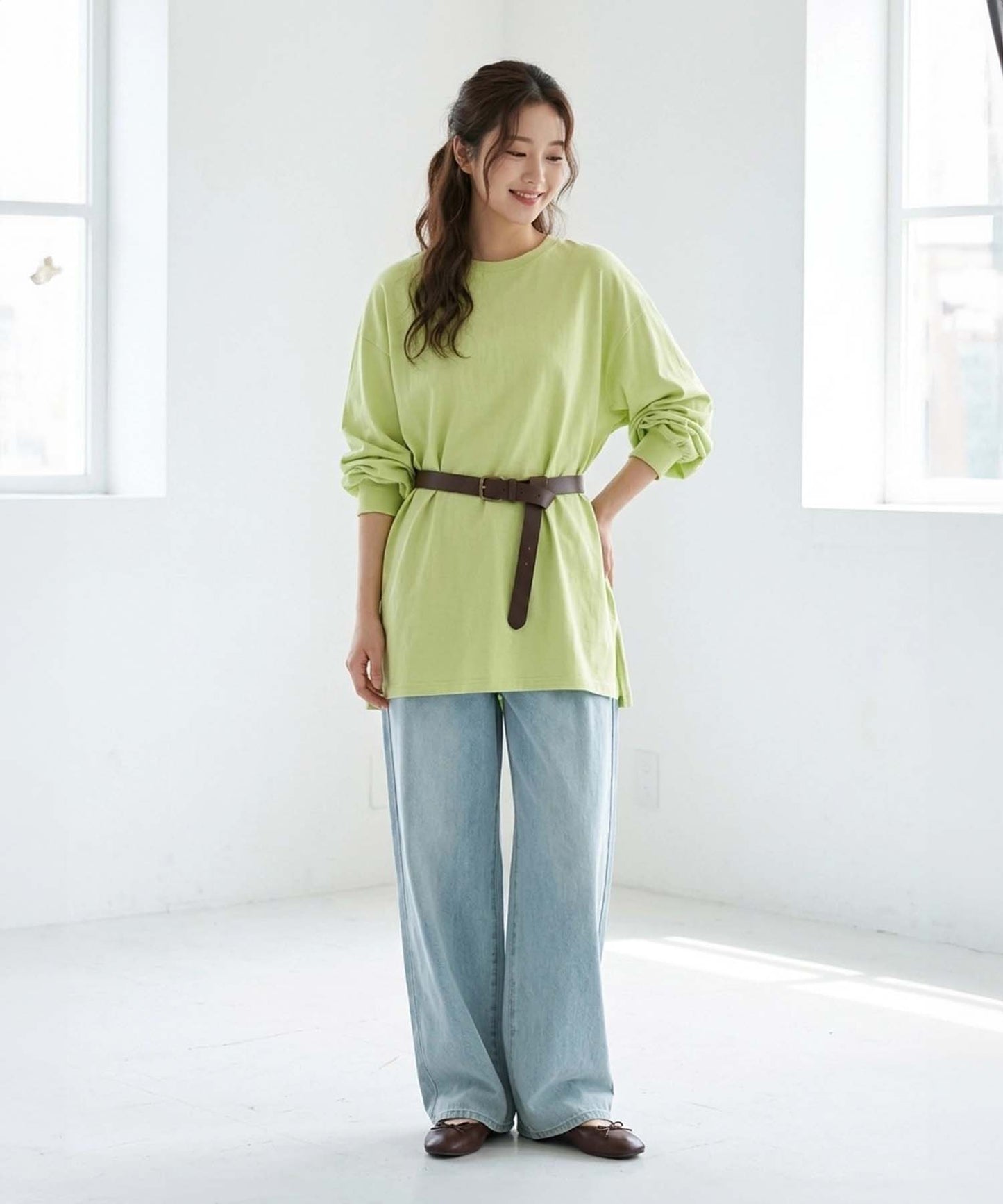 スリットゆったりチュニック