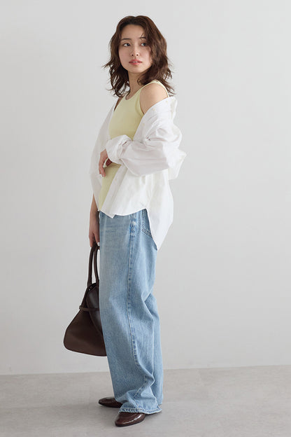 Cotton Ribbed Tank Top