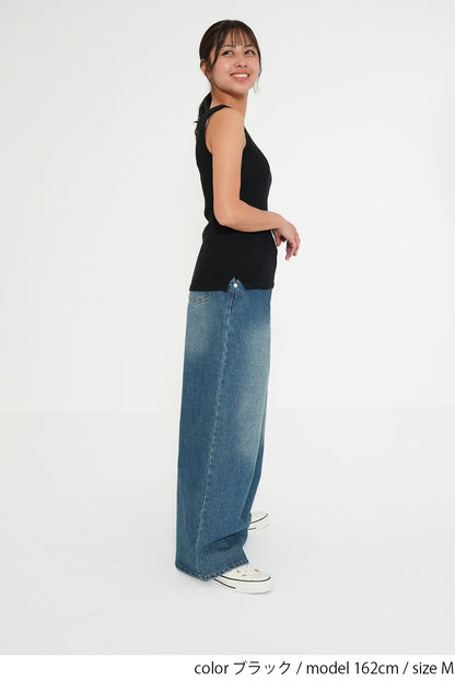 Cotton Ribbed Tank Top